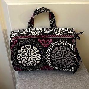 Vera Bradley Hanging Travel Organizer Toiletries Makeup bag Tote